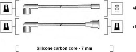 Magneti Marelli 941154010742 - Комплект проводів запалювання avtolavka.club