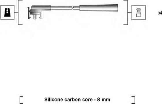 Magneti Marelli 941185140772 - Комплект проводів запалювання avtolavka.club