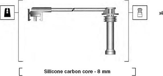 Magneti Marelli 941185150773 - Комплект проводів запалювання avtolavka.club