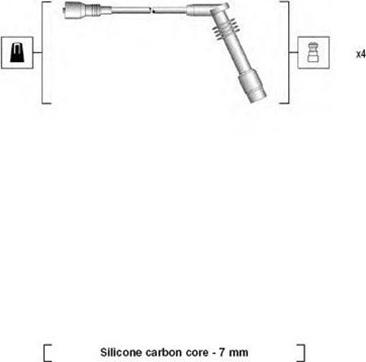 Magneti Marelli 941125400690 - Комплект проводів запалювання avtolavka.club