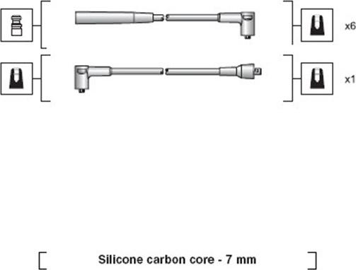 Magneti Marelli 941318111061 - Комплект проводів запалювання avtolavka.club