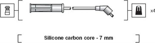 Magneti Marelli 941318111002 - Комплект проводів запалювання avtolavka.club
