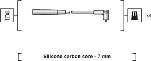 Magneti Marelli 941318111039 - Комплект проводів запалювання avtolavka.club