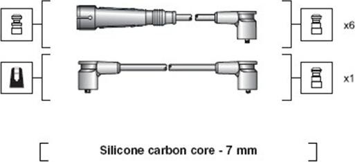 Magneti Marelli 941318111034 - Комплект проводів запалювання avtolavka.club