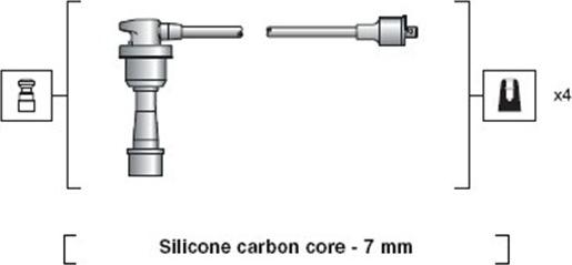 Magneti Marelli 941318111183 - Комплект проводів запалювання avtolavka.club