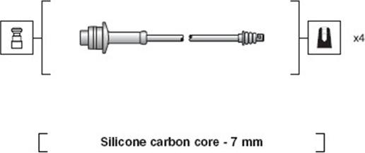 Magneti Marelli 941318111174 - Комплект проводів запалювання avtolavka.club