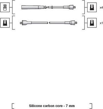 Magneti Marelli 941318111256 - Комплект проводів запалювання avtolavka.club