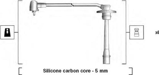 Magneti Marelli 941335010907 - Комплект проводів запалювання avtolavka.club