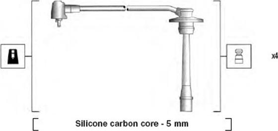 Magneti Marelli 941335020908 - Комплект проводів запалювання avtolavka.club