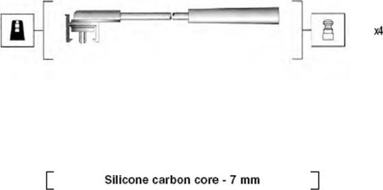 Magneti Marelli 941325060899 - Комплект проводів запалювання avtolavka.club