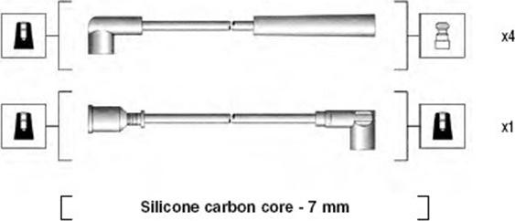 Magneti Marelli 941295030875 - Комплект проводів запалювання avtolavka.club