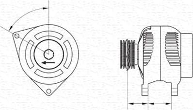 Magneti Marelli 943355230010 - Генератор avtolavka.club