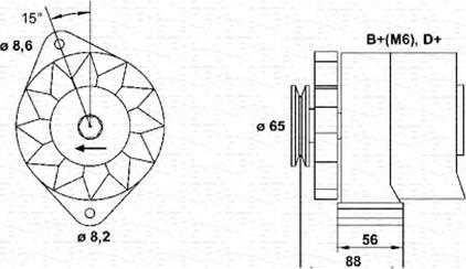 Magneti Marelli 943356731010 - Генератор avtolavka.club