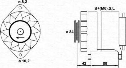 Magneti Marelli 943311380010 - Генератор avtolavka.club