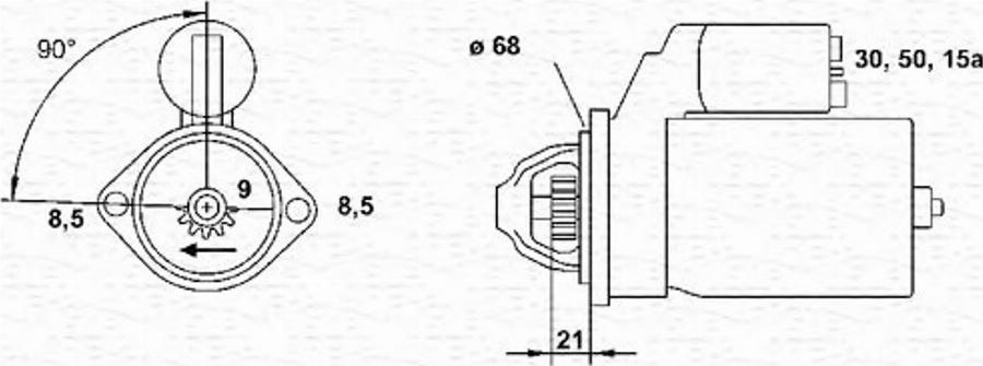 Magneti Marelli 943251613010 - Стартер avtolavka.club