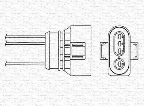 Magneti Marelli 460000194010 - Лямбда-зонд, датчик кисню avtolavka.club