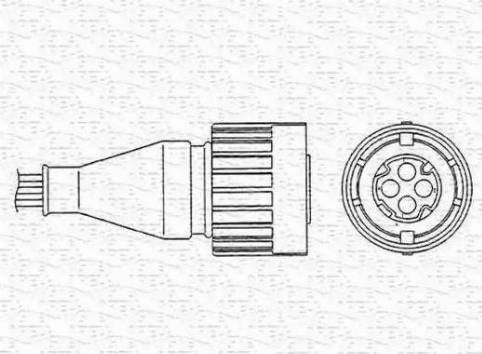 Magneti Marelli 460000242010 - Лямбда-зонд, датчик кисню avtolavka.club