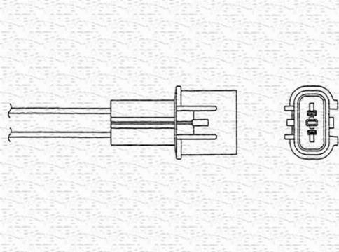 Magneti Marelli 460002144810 - Лямбда-зонд, датчик кисню avtolavka.club