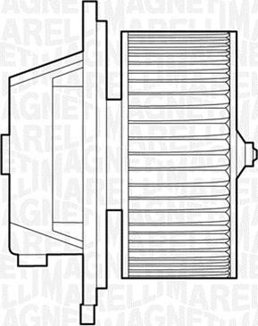 Magneti Marelli 069412501010 - Вентилятор салону avtolavka.club