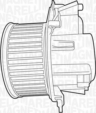 Magneti Marelli 069412525010 - Вентилятор салону avtolavka.club