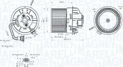 Magneti Marelli 069412298010 - Вентилятор салону avtolavka.club