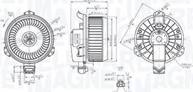 Magneti Marelli 069412762010 - Вентилятор салону avtolavka.club