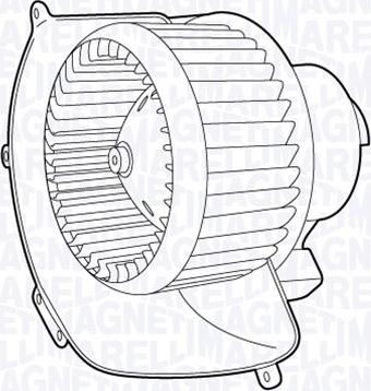 Magneti Marelli 069422466010 - Вентилятор салону avtolavka.club