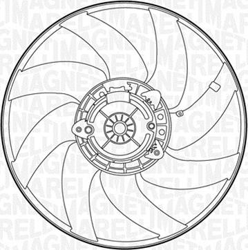 Magneti Marelli 069422422010 - Вентилятор, охолодження двигуна avtolavka.club