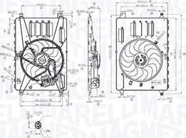 Magneti Marelli 069422857010 - Вентилятор, охолодження двигуна avtolavka.club