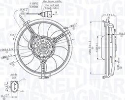 Magneti Marelli 069422881010 - Вентилятор, охолодження двигуна avtolavka.club