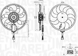 Magneti Marelli 069422882010 - Вентилятор, охолодження двигуна avtolavka.club