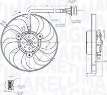 Magneti Marelli 069422876010 - Вентилятор, охолодження двигуна avtolavka.club