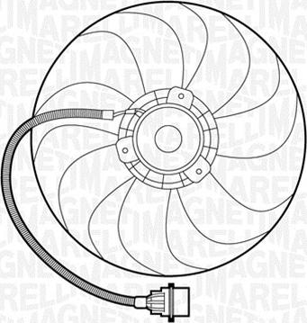 Magneti Marelli 069422272010 - Вентилятор, охолодження двигуна avtolavka.club