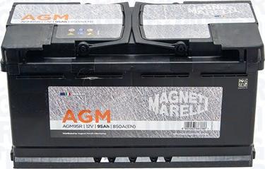 Magneti Marelli 069095850009 - Стартерна акумуляторна батарея, АКБ avtolavka.club