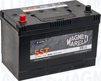 Magneti Marelli 069095800018 - Стартерна акумуляторна батарея, АКБ avtolavka.club