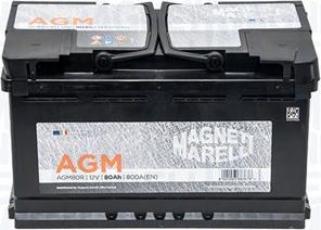 Magneti Marelli 069080800009 - Стартерна акумуляторна батарея, АКБ avtolavka.club