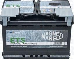 Magneti Marelli 069074680006 - Стартерна акумуляторна батарея, АКБ avtolavka.club