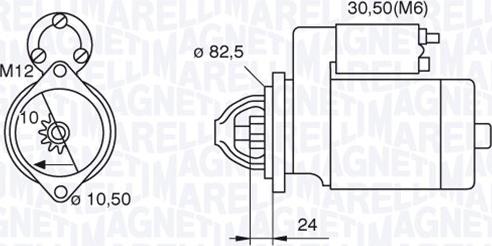 Magneti Marelli 063521090680 - Стартер avtolavka.club