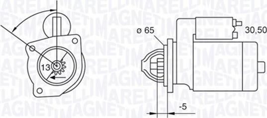 Magneti Marelli 063523623010 - Стартер avtolavka.club