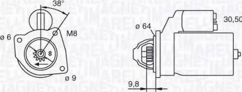 Magneti Marelli 063101018010 - Стартер avtolavka.club