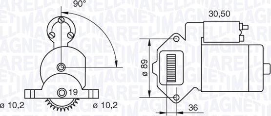 Magneti Marelli 063187051010 - Стартер avtolavka.club