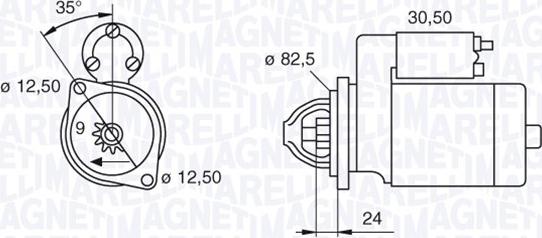 Magneti Marelli 063296843010 - Стартер avtolavka.club