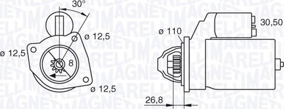 Magneti Marelli 063216851010 - Стартер avtolavka.club