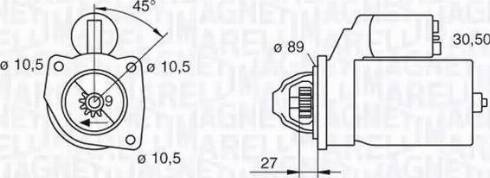 Magneti Marelli 063216733010 - Стартер avtolavka.club