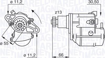 Magneti Marelli 063280053010 - Стартер avtolavka.club