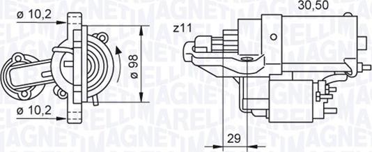 Magneti Marelli 063280028010 - Стартер avtolavka.club