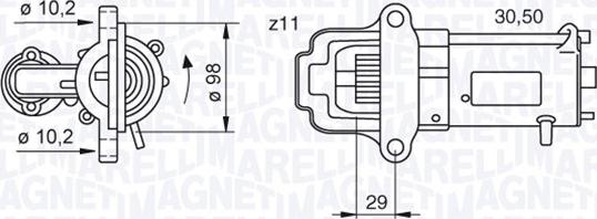 Magneti Marelli 063280023010 - Стартер avtolavka.club