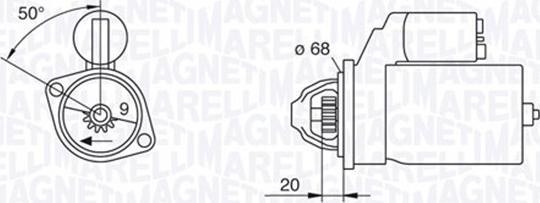 Magneti Marelli 063226801010 - Стартер avtolavka.club