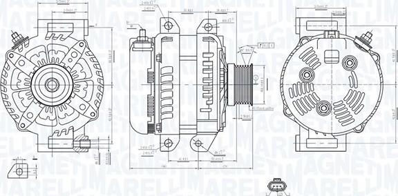 Magneti Marelli 063735749010 - Генератор avtolavka.club