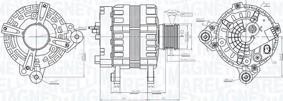 Magneti Marelli 063736193010 - Генератор avtolavka.club